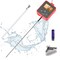 Digital Candy & Cooking Thermometer – 8" Probe, LCD Backlight, Alarm, ℃/℉, Instant Read with Pot Clip